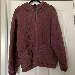 Wild Fable hooded quilted jacket